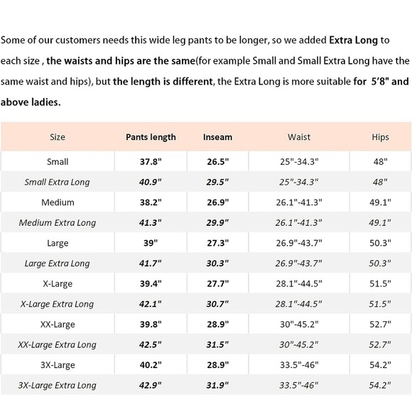 Wide leg, black Satin pants 3X - Picture 8 of 9